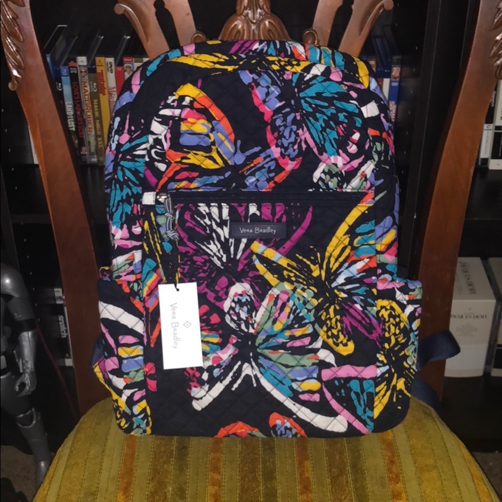 Vera Bradley quilted backpack